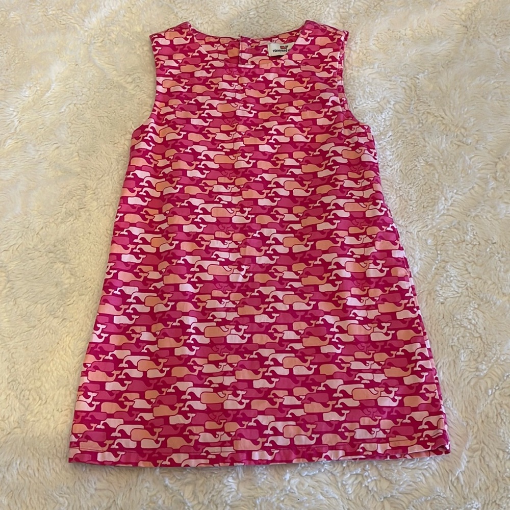 Vineyard Vines Whale Outlined Diamond Back Dress